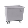 R&B Wire Products Poly Cube Truck, Gray, Polyethylene, Steel, 44.5 in L, 32.25 in W, 37.75 in H 4618G